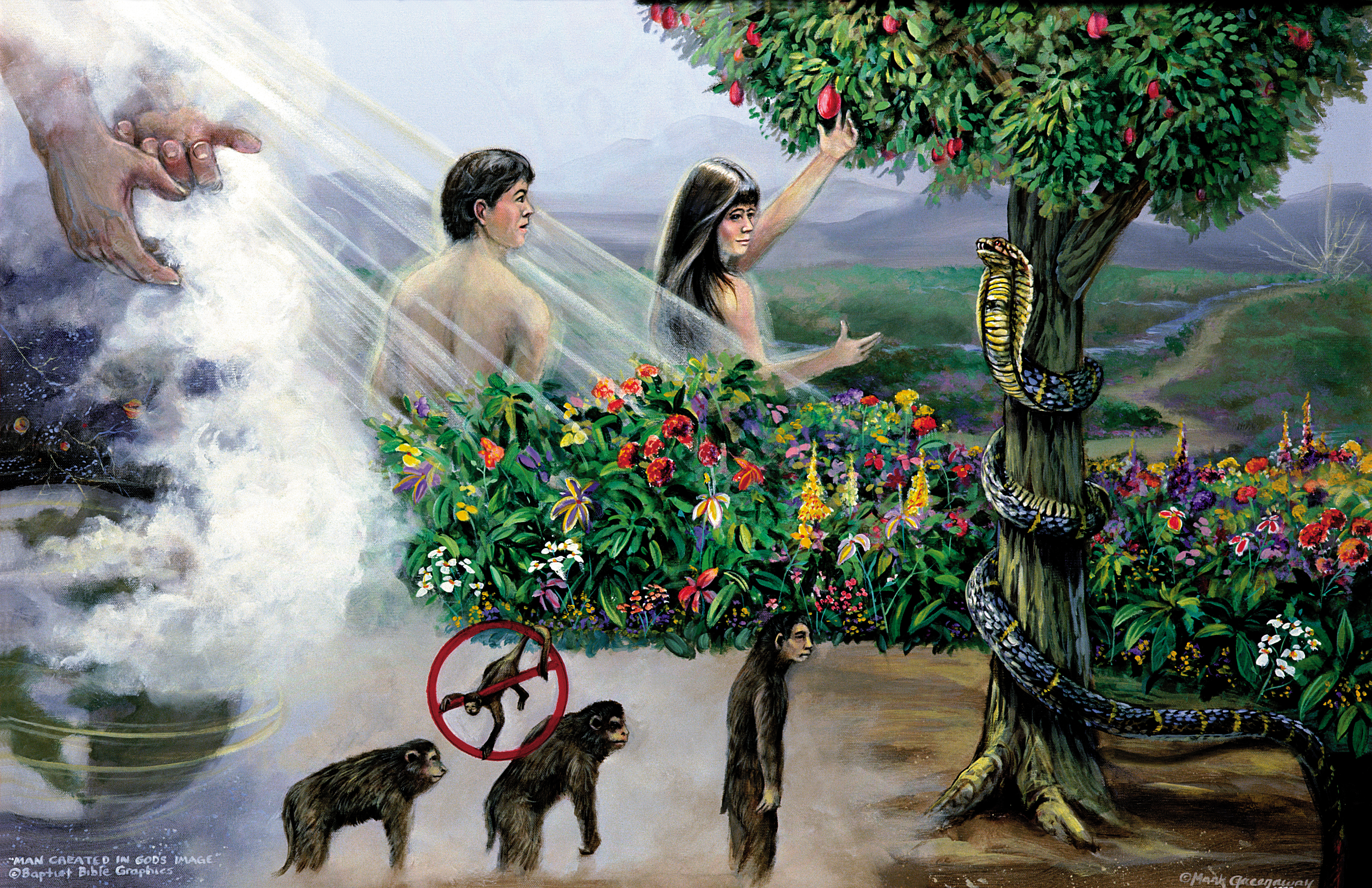 Адам и ева человечество
