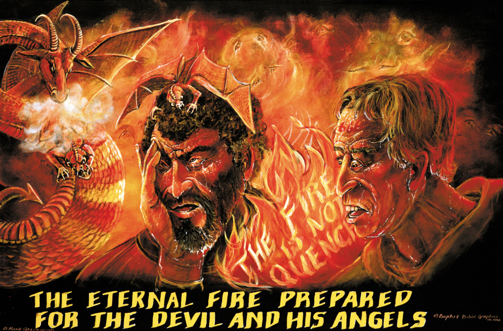 The destination of all who have never trusted in Christ as their Lord and Savior is the Lake of Fire, where unforgiven sinners, Satan, Antichrist and the False Prophet will be tormented forever, 20:15
